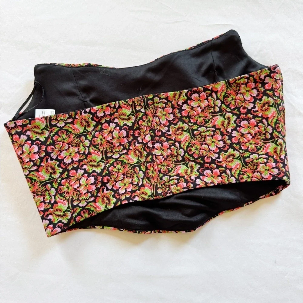 Zara Tube Strapless Corset Top size S - Picture 2 of 4